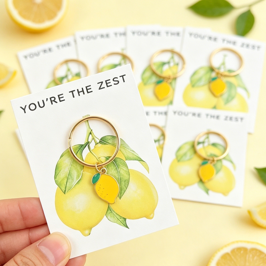 7 Chic Lemon Keychains, Includ – обзор и цена Event Party