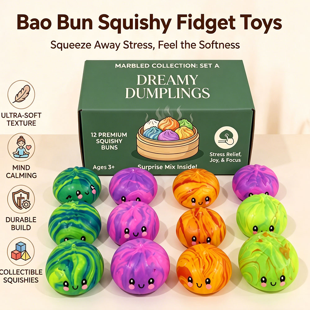 Sparkle Dumpling Squishy Poppi – обзор и цена Party Favor Bag