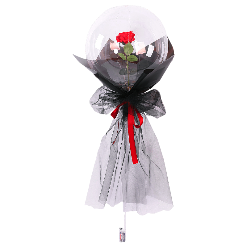 LED Luminous Balloon Rose Bouq – обзор и цена Led Balloon Light
