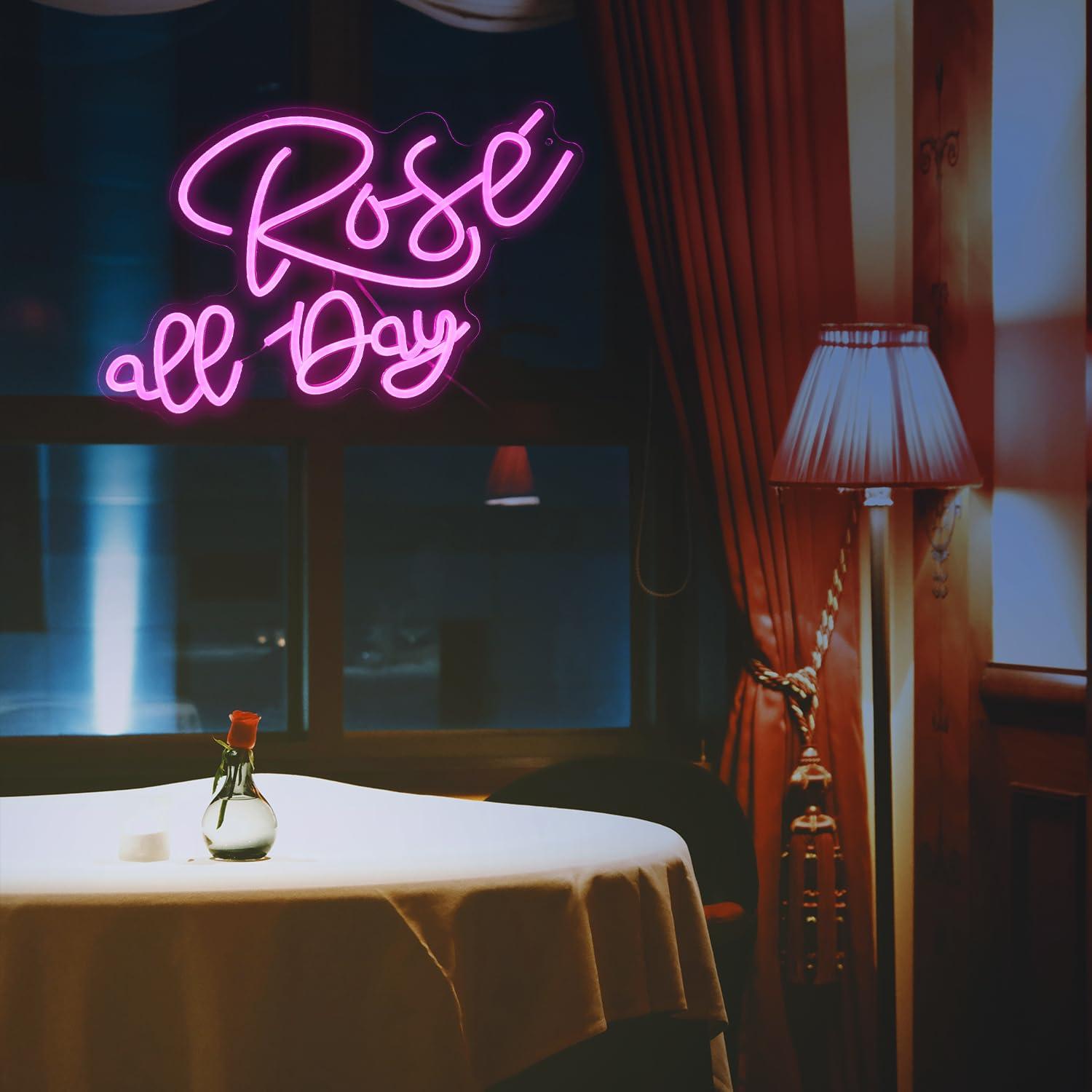 Rose All Day Neon Sign Dimmabl – обзор и цена Neon Sign Party