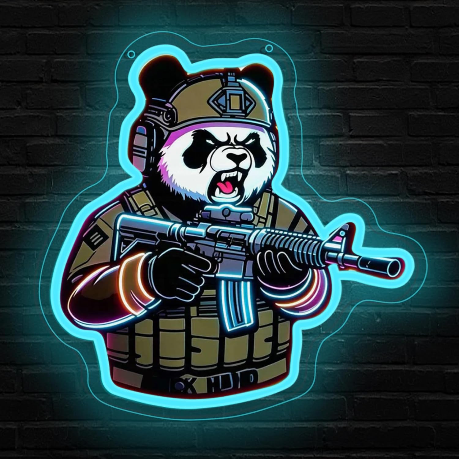 Tactical Panda Neon Sign USB P – обзор и цена Neon Sign Party