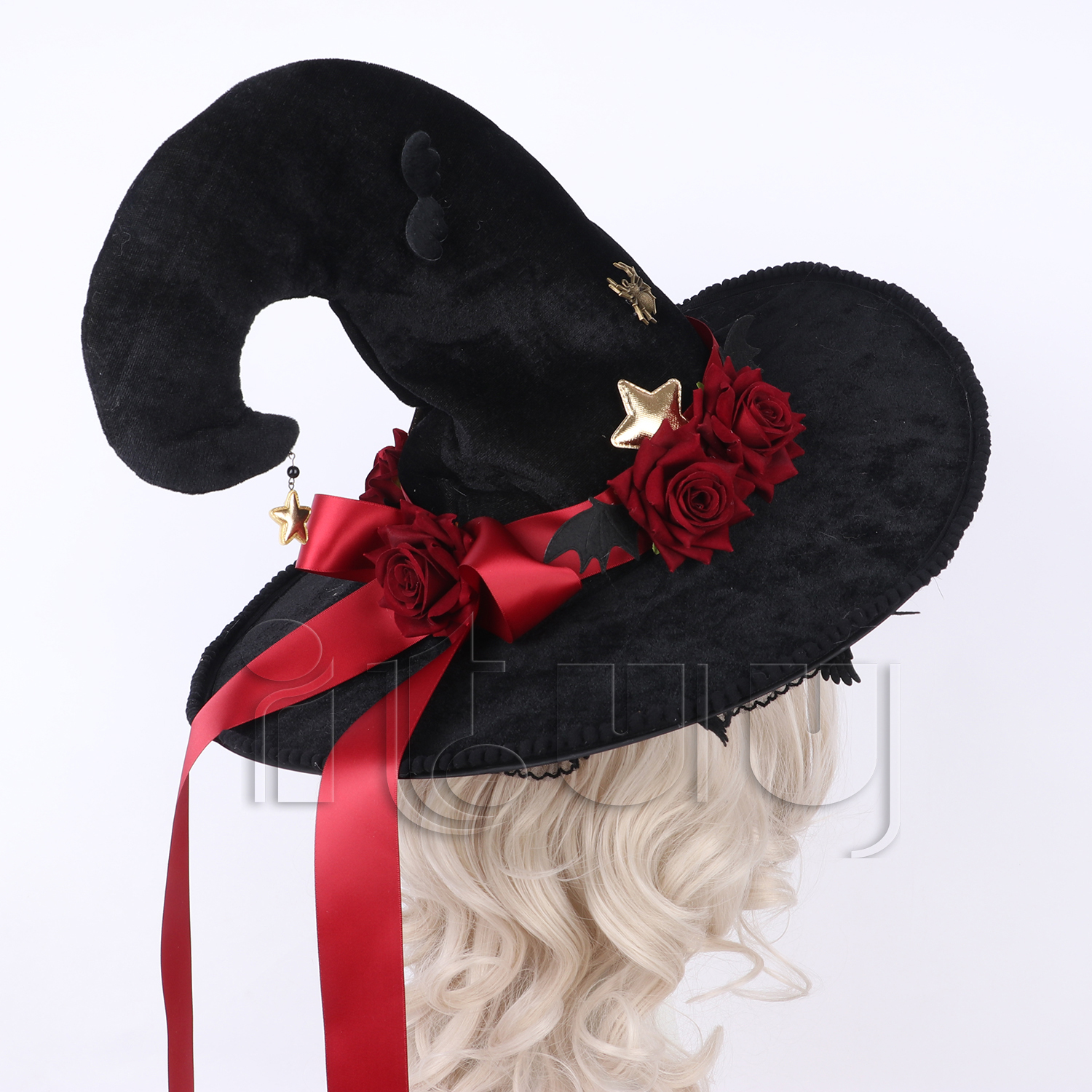Black Curved Cone Witch Hat Go – обзор и цена Party Hat Cone