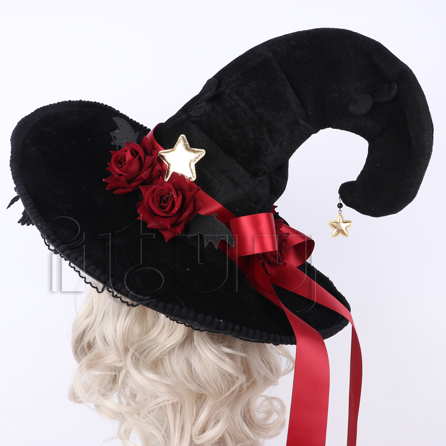 Black Curved Cone Witch Hat Go – обзор и цена Party Hat Cone
